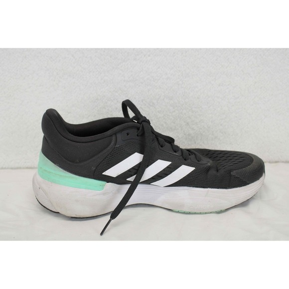 Adidas Running Shoes Lightweight Athletic Sneakers Black‎ White Mens Size 10 - Picture 8 of 14